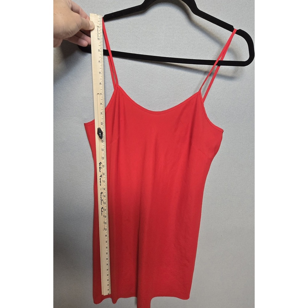 Nanette Lepore Dress Womens‎ Size 6 Red Spaghetti Strap Slipdress Chemise